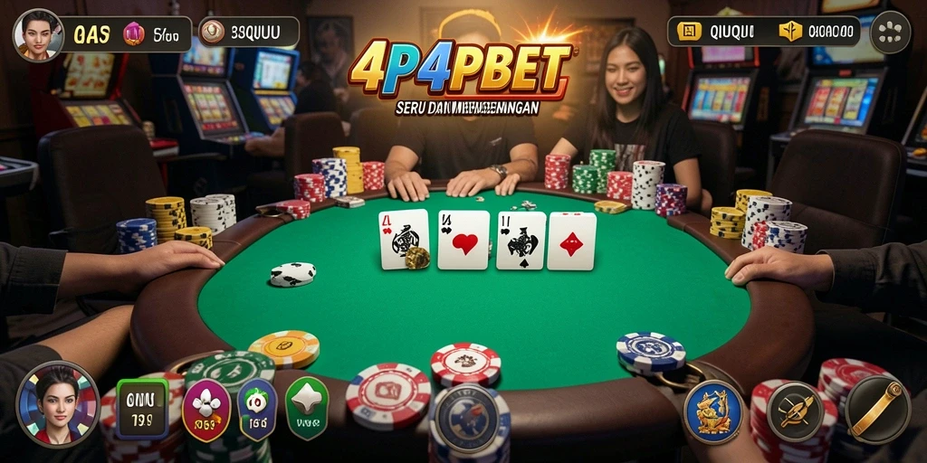 Gameplay seru dan penuh strategi QiuQiu di 4P4PBET.