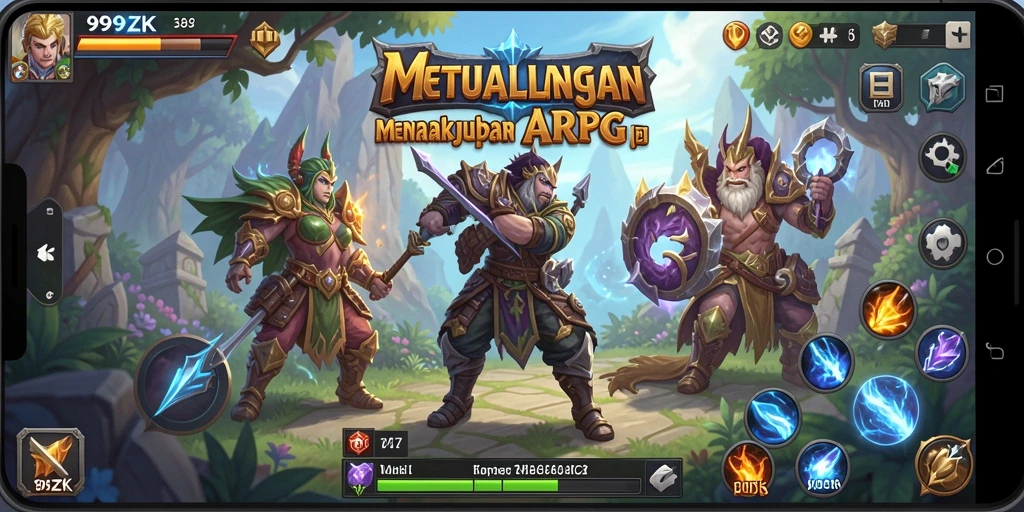Tampilan seru dari pertempuran di 999ZK yang penuh aksi.