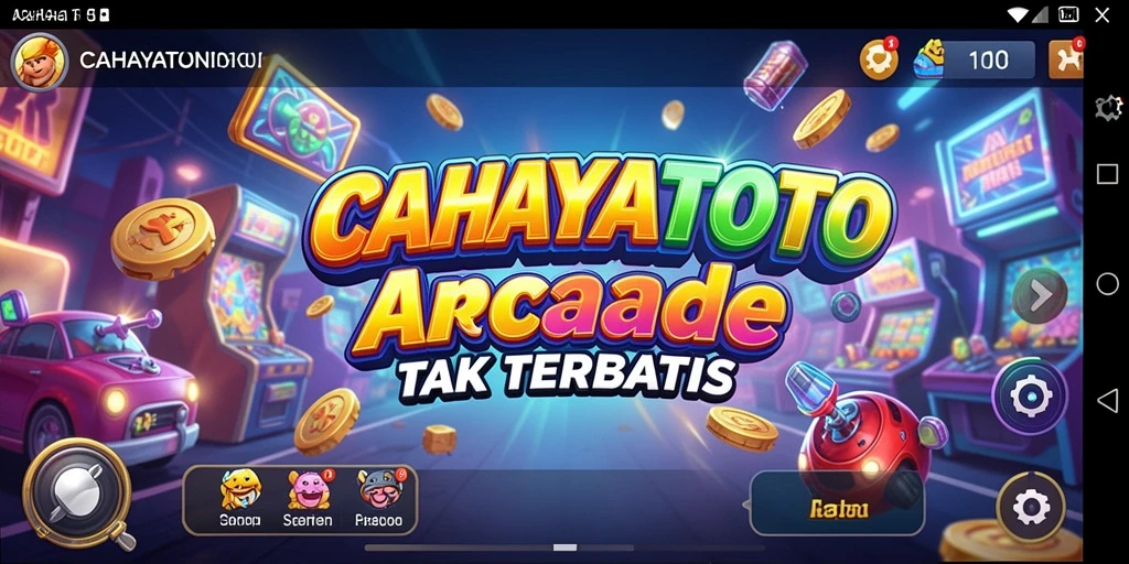 Tampilan gameplay seru dari CAHAYATOTO dengan banyak level menantang.
