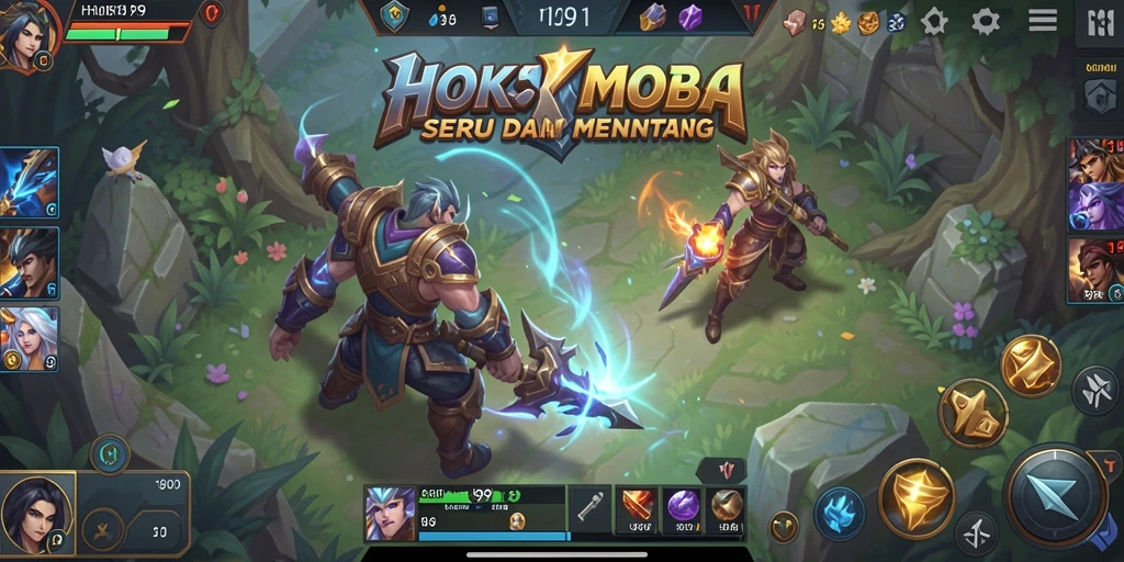 Tampilan gameplay HOKI99 yang mendebarkan dan penuh aksi.