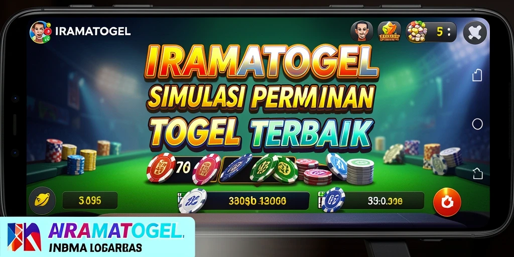 Tampilan utama IRAMATOGEL dengan gameplay menarik dan interaktif.