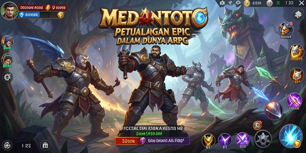 Menampilkan aksi seru dan aksi pertarungan dalam MEDANTOTO.