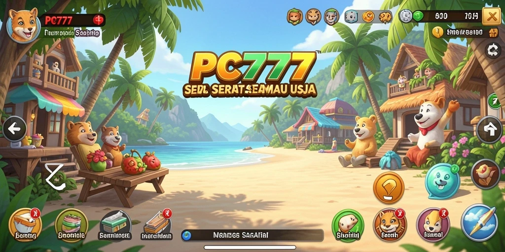 Tampilan gameplay PC777 yang menarik dan menghibur.