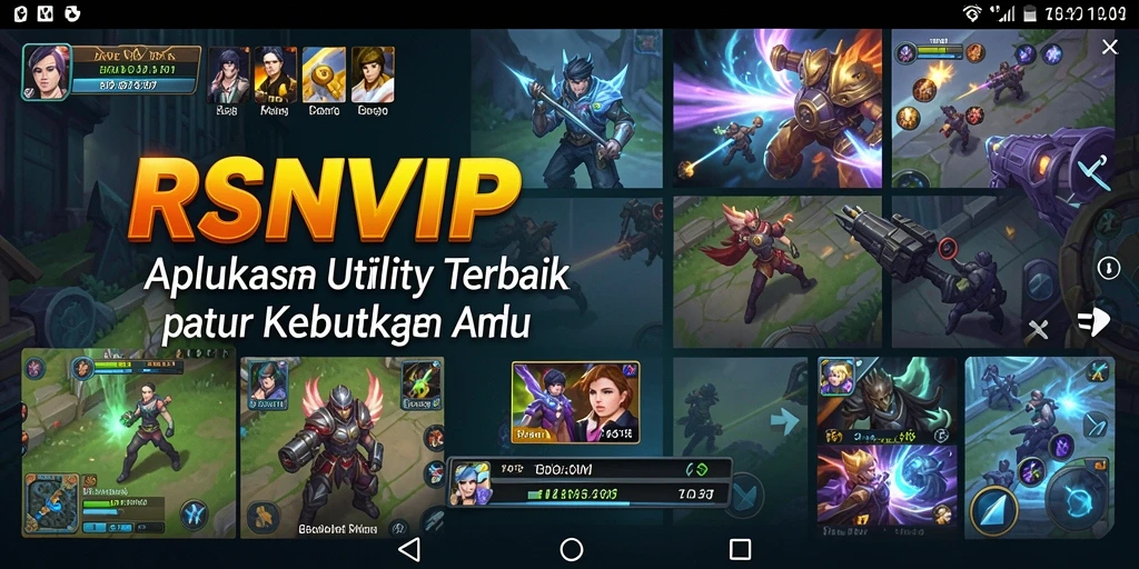 Tampilan antarmuka pengguna RSNVIP yang memudahkan navigasi.