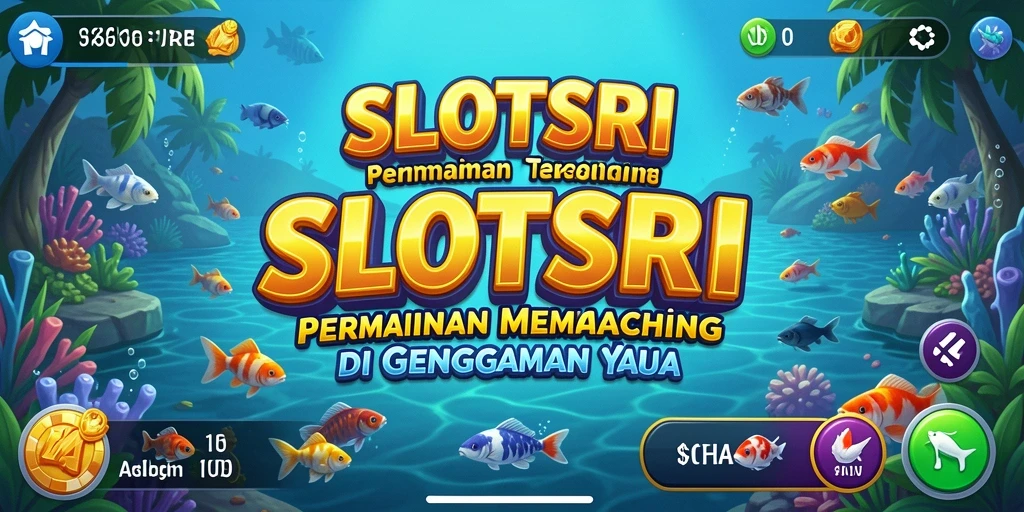 Tangkapan ikan yang beragam dalam gameplay SLOTSRI.